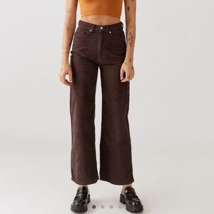 bdg urban outfitters corduroy pants in brown